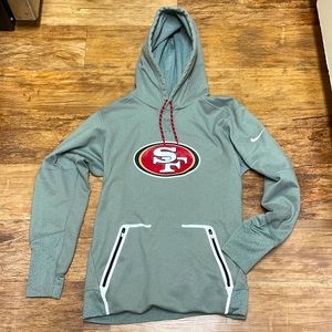 49ers Nike Grey Hoodie